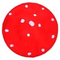 thumbnail image 3 of KAKOWELY gorros de hongo para niños: gorro extragrande de gnomo kawaii para cosplay, de tela suave, diseño rojo y blanco, para disfraces de Halloween y fiestas de disfraces., 3 of 5