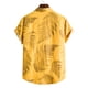 thumbnail image 4 of Hombres Casual Botones Playa Sin posicionamiento Estampado Turndown Camisa de manga corta Blusa Pompotops  oipoqjl48070, 4 of 9