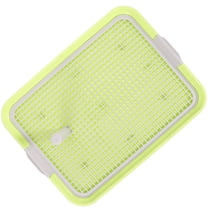 PBPBOX Dog Toilet Potty Tray Indoor Dog Litter Tray Light Green Detachable Grid 1Set