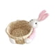 thumbnail image 3 of Cesta de Pascua con forma de conejo, cesta de regalo para dulces, contenedor para refrigerios, bonita cesta para huevos de Pascua. Medio, 3 of 9