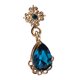 thumbnail image 5 of Pendientes creativos con forma de gota para las orejas, delicados y hermosos, con personalidad, joyería de moda para mujer., 5 of 6