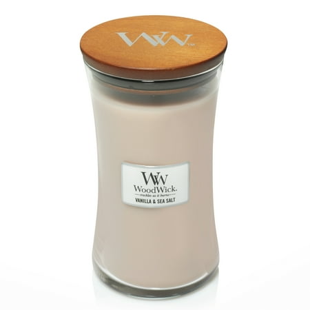 - WoodWick Vanilla Sea Salt - Large Hourglass Candle