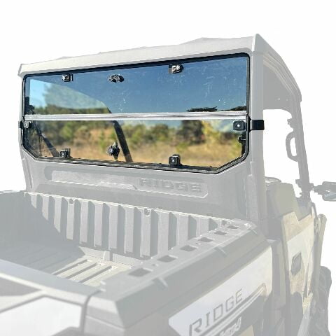 Seizmik Rear Folding Windshield Fits Kawasaki UTV Ridge Ranch |2024-2025