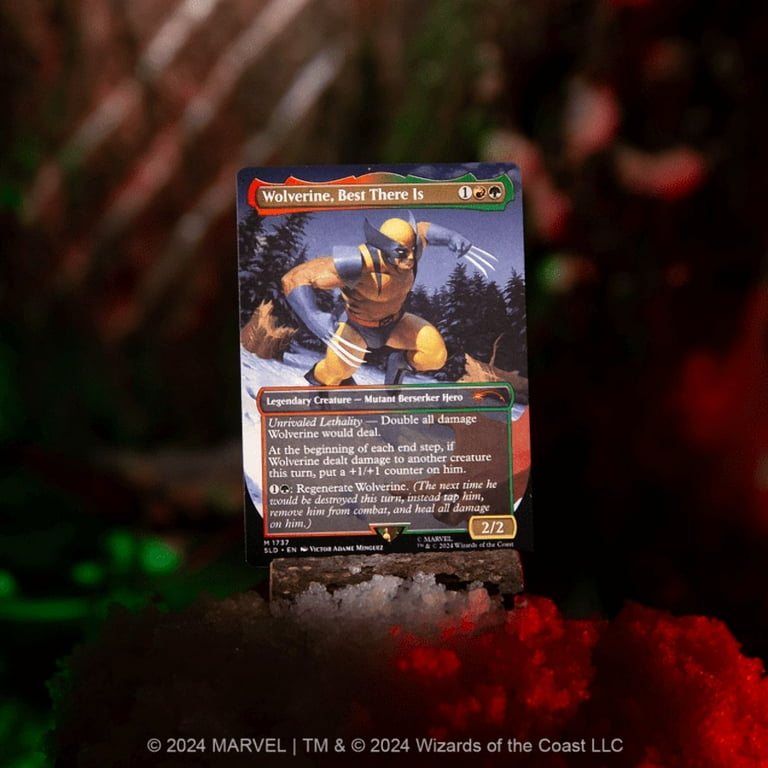 Magic the Gathering Secret Lair x Marvel's Wolverine - Non-Foil
