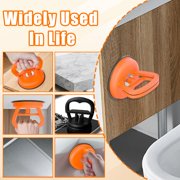 Car Dent Repair Suction Puller Tool | Paintless Dent Removal Kit | Plastic Suction Cup for Glass, Ceramics & Auto Body | Black/Orange | 1-Pack