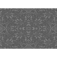 thumbnail image 1 of Ahgly Company Tapis Rectangulaire Lavable en Machine Intérieur Transitionnel Gris, 5 Pieds x 7 Pieds, 1 of 7