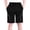 Black#1#ICE SILK WORKOUT SHORTS, variant on VBTAPA Ice Silk Shorts for Men Quick Dry Running Athletic Shorts Stretch Workout Gum Shorts with Pockets Black L
