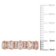thumbnail image 2 of Everly Women's Morganite 14k Rose Gold Ring, 2 of 8