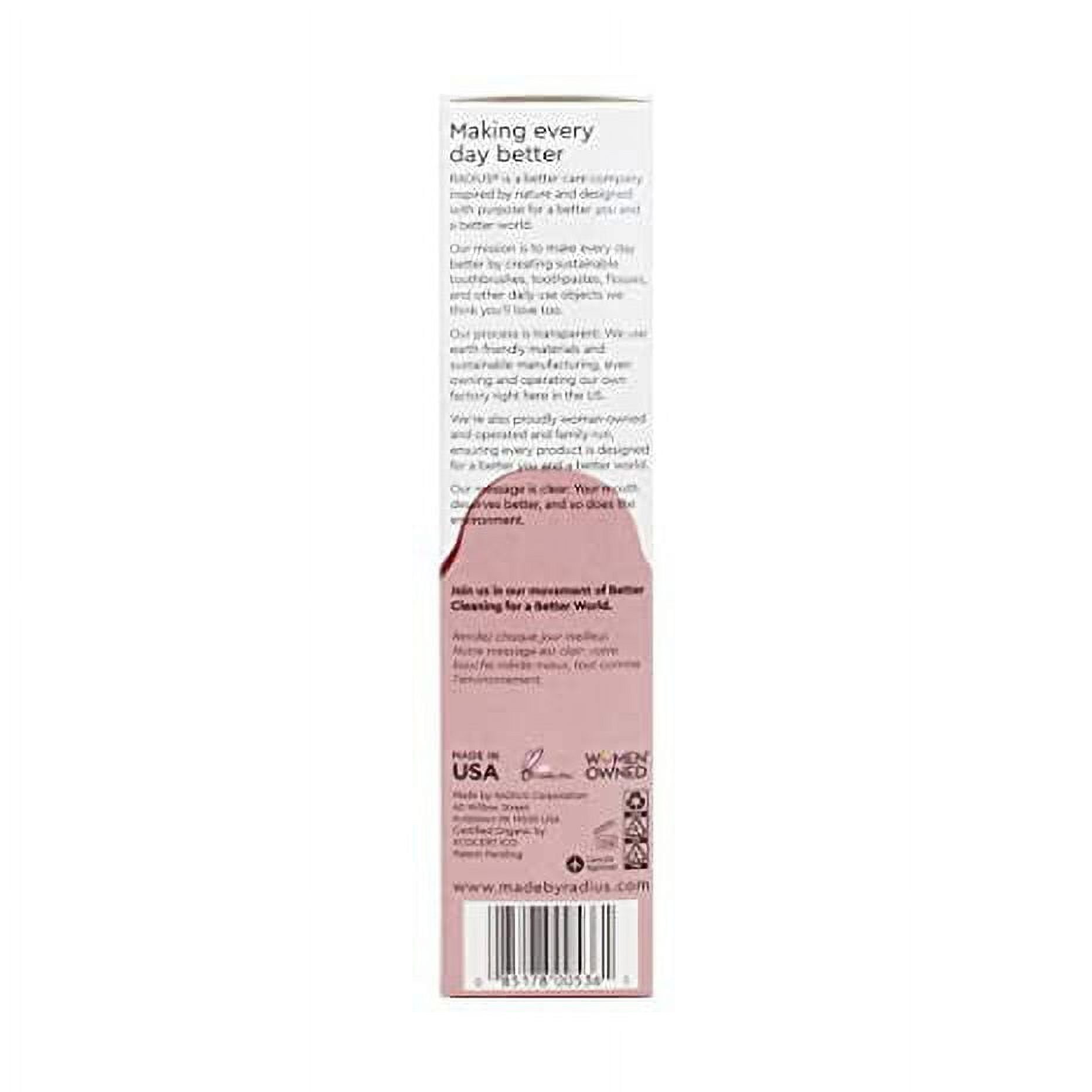 RADIUS USDA Organic Clove Cardamom Toothpaste 2 Count, 3oz , Non Toxic , Designed to Improve Gum Health and Help Prevent Cavities
