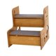 thumbnail image 3 of Escaleras de mascotas, no deslizamiento con alfombra lavable para y cachorro, escalera de gato estable, taburete de madera para la ventana de, 3 of 9