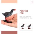 thumbnail image 3 of 2pcs Corncrake Sculpture Simulation Corncrake Figurine Desktop Animal Decoration, 3 of 9