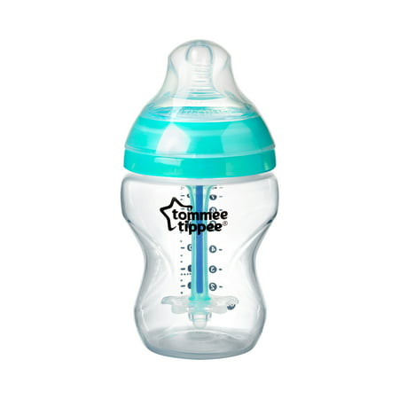 Tommee Tippee Advanced Anti Colic Baby Bottles – 9 Ounces, Clear, 1