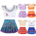 thumbnail image 3 of Maillot de Bain Mirabel pour Filles Tout-Petits Encanto Ensemble de Maillot de Bain Deux Pièces Col Rond Sans Manches, 3 of 3