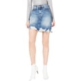 thumbnail image 1 of Hudson Jupe Mini Effilochée Lulu pour Femmes, Bleue, 27, 1 of 1