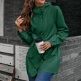 thumbnail image 3 of MKLEKYY Veste Dorée pour Femmes Veste Coupe-Vent à Fermeture Éclair pour Activités Extérieures Manteau Coupe-Vent Randonnée & Randonnée Veste de Sport Mi-Longue, 3 of 8
