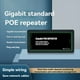 thumbnail image 2 of Extensor PoE Gigabit de 2 Puertos, 100/1000 Mbps, IEEE 802.3af/At, Repetidor PoE para Cámara IP, NVR y Punto de Acceso, Alcance de 100 M., 2 of 5