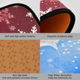 thumbnail image 2 of Christmas Snowflake Kitchen Mat Set of 2, Non-Slip Kitchen Rug for Floor, Waterproof Sink Carpet for Home, Office, Laundry, 2 of 6