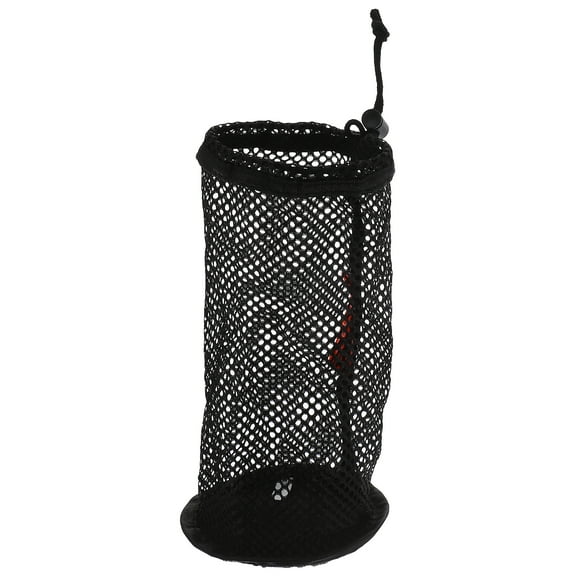 Golf Net Bag Convenient Balls Pouch Practical Golfs Tennis Mesh Nylon Accessories Elastic Drawstring Cord