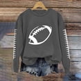 thumbnail image 2 of Essential Sweatshirt for Women Soft Crewneck Long Sleeve Loose Fit Casual Lounge Everyday Basic Winter Warm Top, 2 of 6