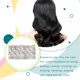 thumbnail image 3 of Sonducket Diadema de invierno para mujer, orejeras de ganchillo, motocicleta para mujer, color negro Accesorio para el cabello Hilo beige Sonducket AP009482-10B, 3 of 6