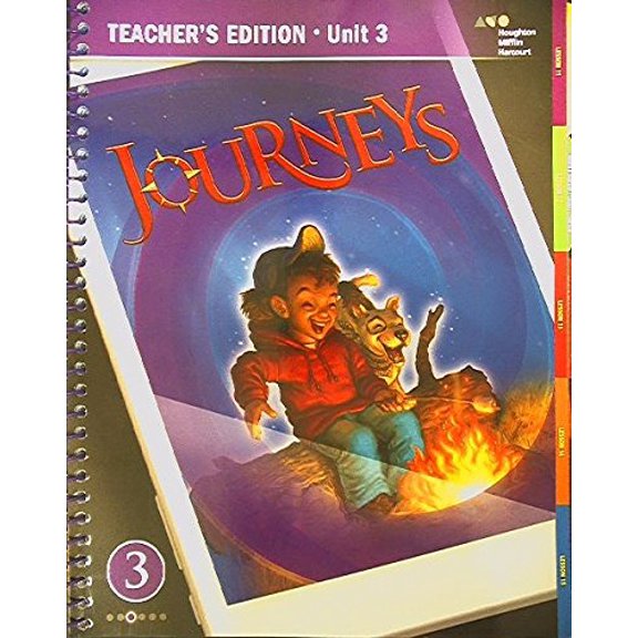 Pre-Owned Grade 3 2017 (Journeys, 3), 9780544543638, 0544543637, Paperback, Teacher's edition