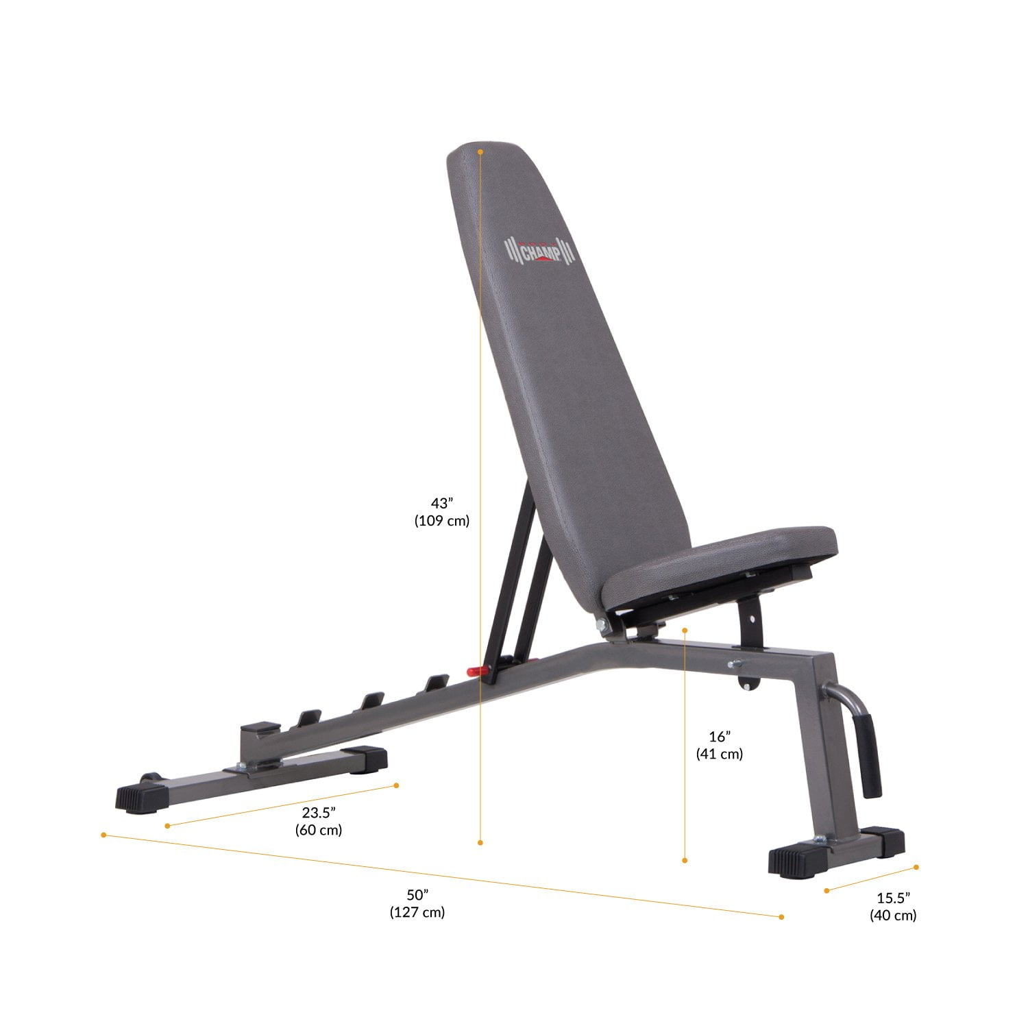 Body Champ PBC530 Power Rack System with Olympic Weight Plate Storage and Bench Walmart