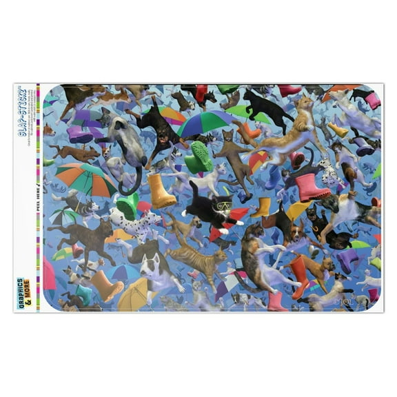 Raining Cats and Dogs Home Business Office Sign