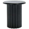 thumbnail image 2 of Safavieh Monka Modern Wood Round End Table, Balck, 2 of 7