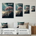 thumbnail image 4 of Designart Mountain Top Cherry Blossom I Canvas Wall Art, 4 of 5
