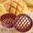 thumbnail image 3 of Ounissouiy Molde de pan en forma de piña, prensa para pasteles y galletas, sello de caramelo de Chocolate DIY, herramienta Flexible para hornear Herramientas y accesorios para hornear, 3 of 6