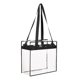thumbnail image 1 of Bolsa transparente para estadio, bolsas transparentes para mujer, bolsa grande transparente para conciertos, eventos deportivos y festivales, 1 of 8