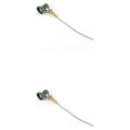 thumbnail image 4 of yingyy Model Railway Lamp Outdoor 1:87 Scale Streetlight Building LED Park Light Garden Yard Building Layout Decorations Type B Green 2Set, 4 of 6