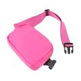 thumbnail image 4 of Riñonera ajustable para elegantes aventuras al aire libre, ideal para correr y hacer senderismo Riñonera rosa roja para mujer, 4 of 8