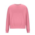 thumbnail image 4 of Crewneck Sweatshirts for Men Fleece Lined Casual Long Sleeve Pullover Shirts Basic Solid Color Loose Comfort Warm No Hood Sweatshirt Tops, 4 of 6