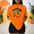 thumbnail image 3 of Playera Blusa De Naranjas Los Angeles California – Estilo Cítrico con Vibras del Oeste Color Anaranjado Talla Mediana Marca Emil SaEs, 3 of 4