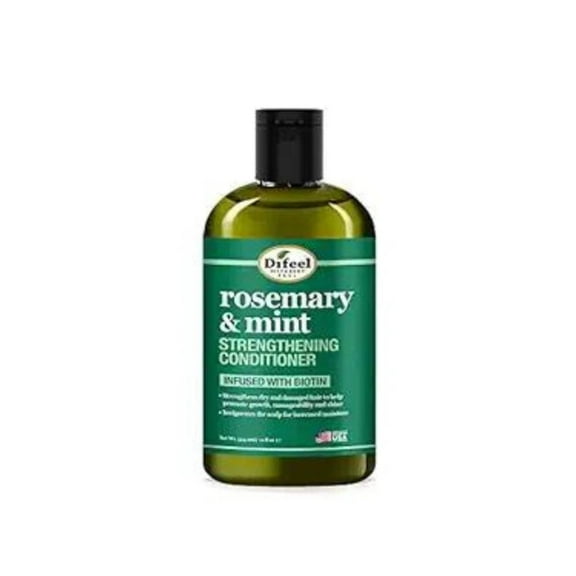 Difeel Rosemary and Mint Hair Strengthening Conditioner with Biotin - 12 oz
