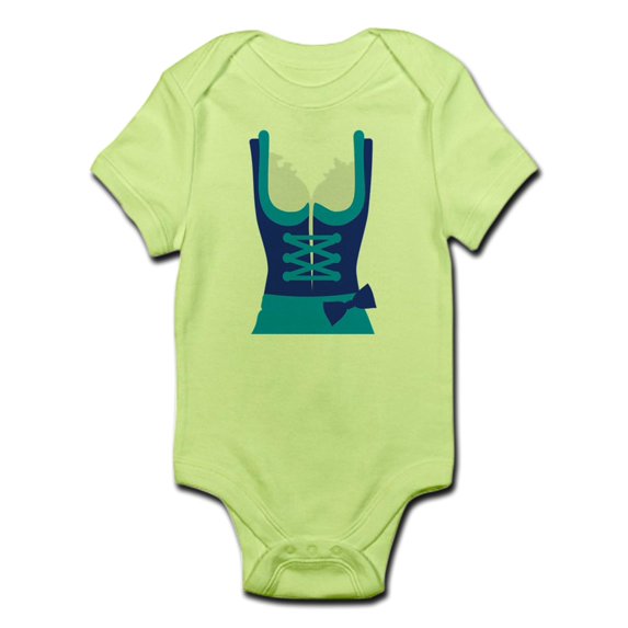 CafePress - Dirndl Oktoberfest Dress Infant Bodysuit - Baby Light Bodysuit