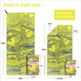 thumbnail image 5 of 4Monster Microfiber Beach Towel, Quick Dry Lightweight Towel, Large, Yellowfish, L, 5 of 6