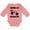 Mauve, variant on Sister of the Birthday Boy Girls Long Sleeve Baby Bodysuit