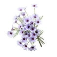 thumbnail image 2 of Flor artificial Naiovety Planta falsa Decoración de boda color brillante Azul-púrpura, 2 of 6