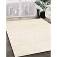 thumbnail image 2 of Ahgly Company Indoor Rectangle Contemporary Blanched Almond Beige Solid Area Rugs, 5' x 7', 2 of 6