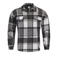 thumbnail image 3 of Mens Flannel Shirts Casual Button Down Long Sleeve Plaid Shirt with Pockets, 3 of 8