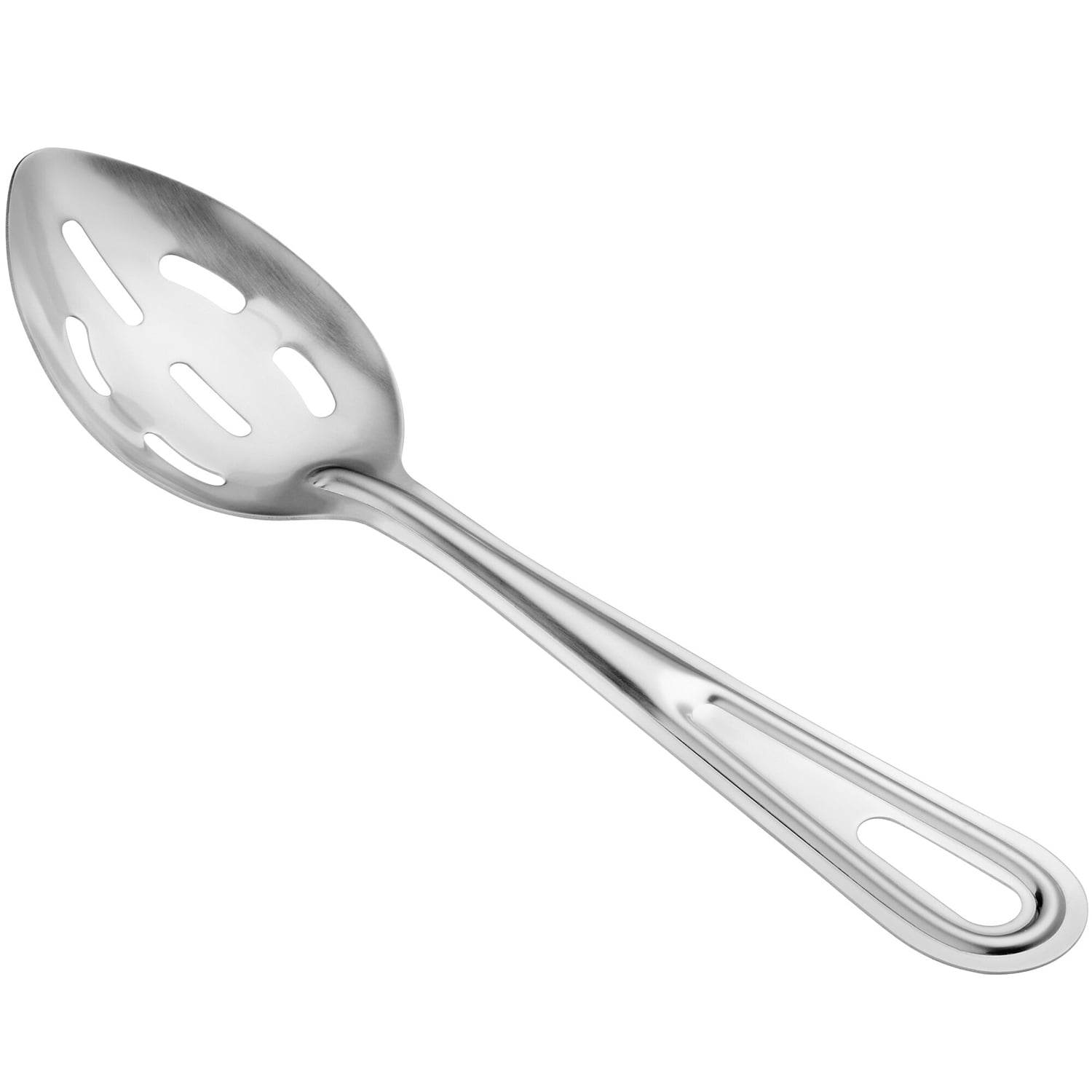 13-Inch Winco Solid Stainless Steel Basting Spoon 