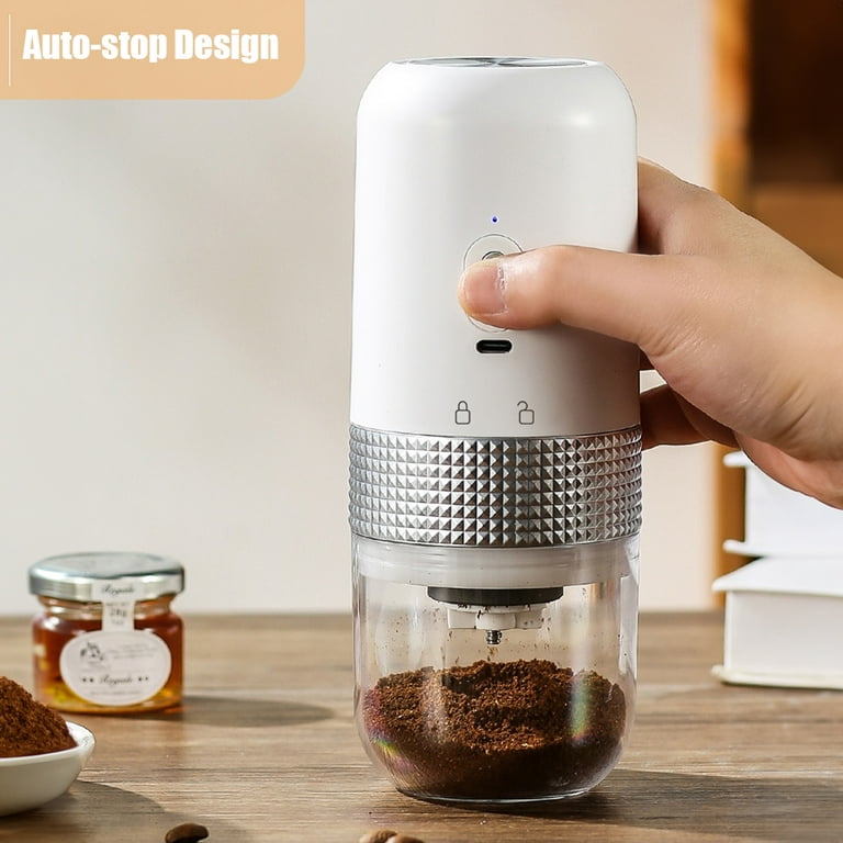 Electric Coffee Grinder With USB Coffee Maker with Adjustable