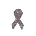 thumbnail image 2 of Breast Cancer Awareness Pin | Pink Alloy Ribbon Brooch for Women | Support & Prevention Lapel Pin | Hand Polished Finish | Durable Metal Accessory | 1 Piece | 6x3x1cm, 2 of 6