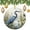 pattern-1503, variant on Christmas Ornaments Heron Bird Wildlife Personalized Christmas Ornament Christmas Tree Decoration Gifts for Women Men Blue Heron Is Sitting In The Grass Christmas Tree Ornament