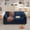 Soft Armrest-Dark Grat, variant on Modular Sectional Pull Out Sofa Bed,6-in-1 Convertible Loveseat Sleeper Sofa couch with Independent Extendable Seats,Dark Gray