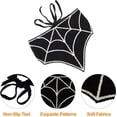 thumbnail image 3 of Monebena Crochet Bandanas for Women Spider Web Skull Crochet Head Scarf Black Crochet Headband Halloween Knitted Headscarf, 3 of 14