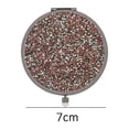 thumbnail image 2 of Espejo Cosmético Mini Mezcla de Diamantes Espejo de Maquillaje Mini Espejo de Bolsillo Plegable Espejo de Mano Portátil - para Mujer Niña Regalo, 2 of 5