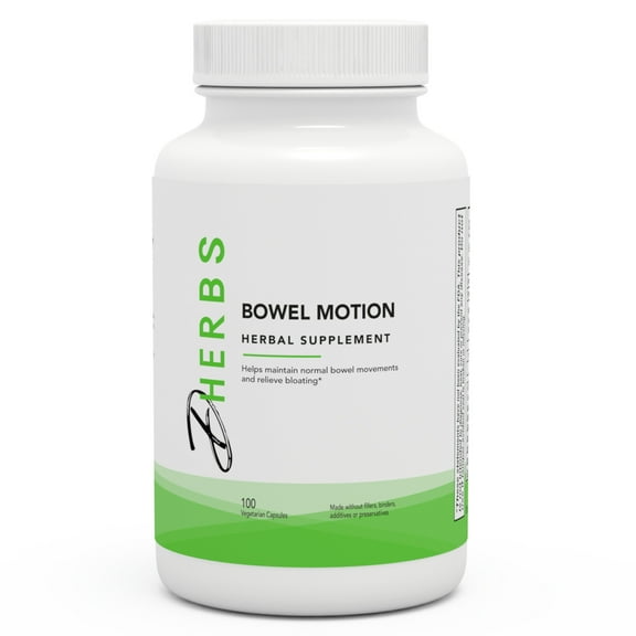 Dherbs Bowel Motion, 100-Count Bottle